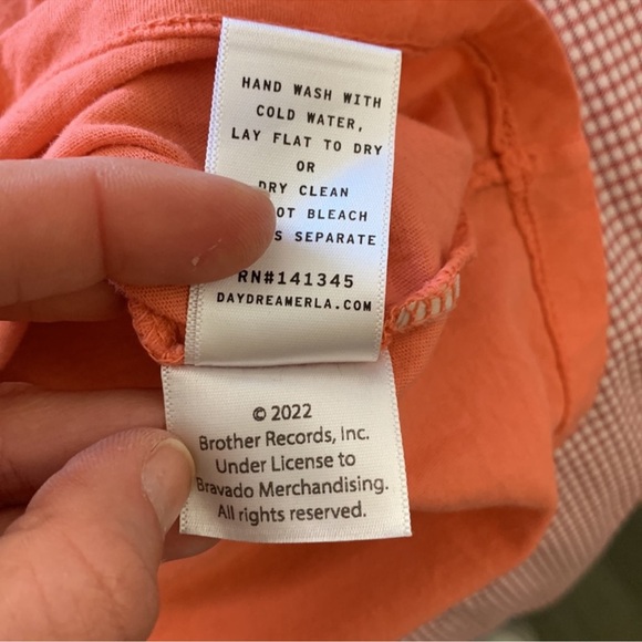 Free people daydreamer Surfs up boyfriend tee S (oversized) preowned - Picture 8 of 13